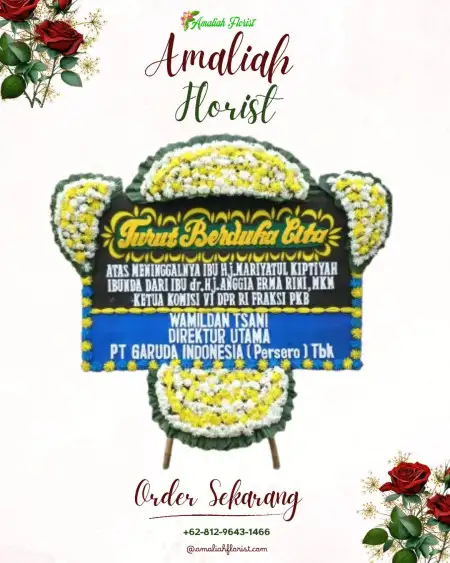 Papan Bunga Duka Karangwage